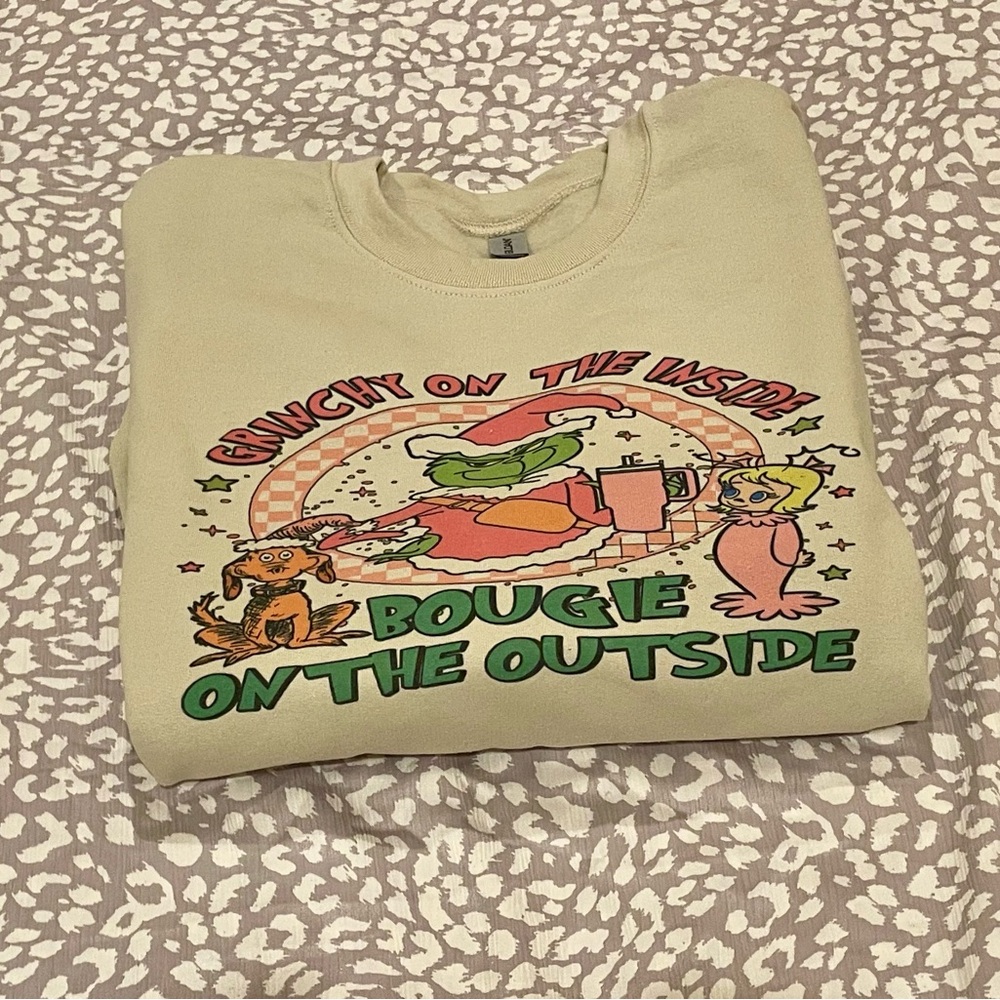Grinch crewneck
